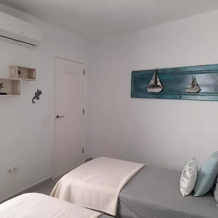 Apartment La Palmera: Beachfront With Pool View
